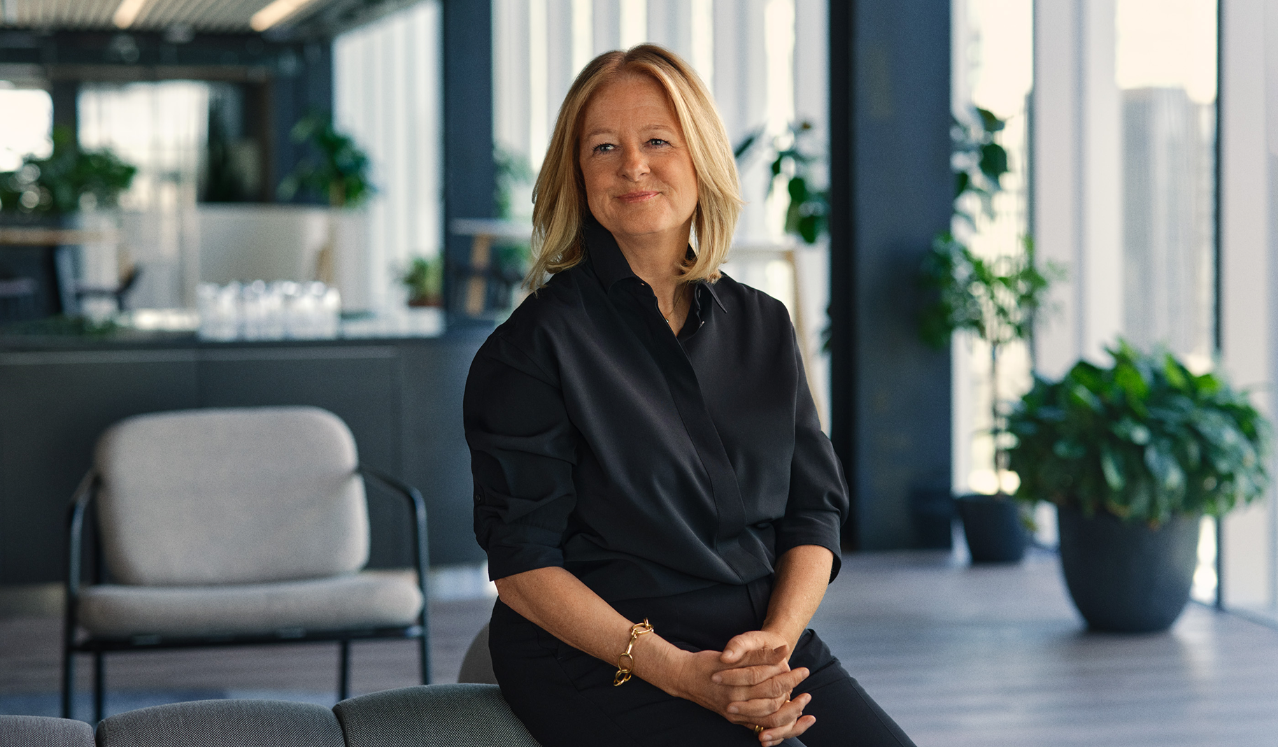 Allison Kirkby in the Chief Executive message video