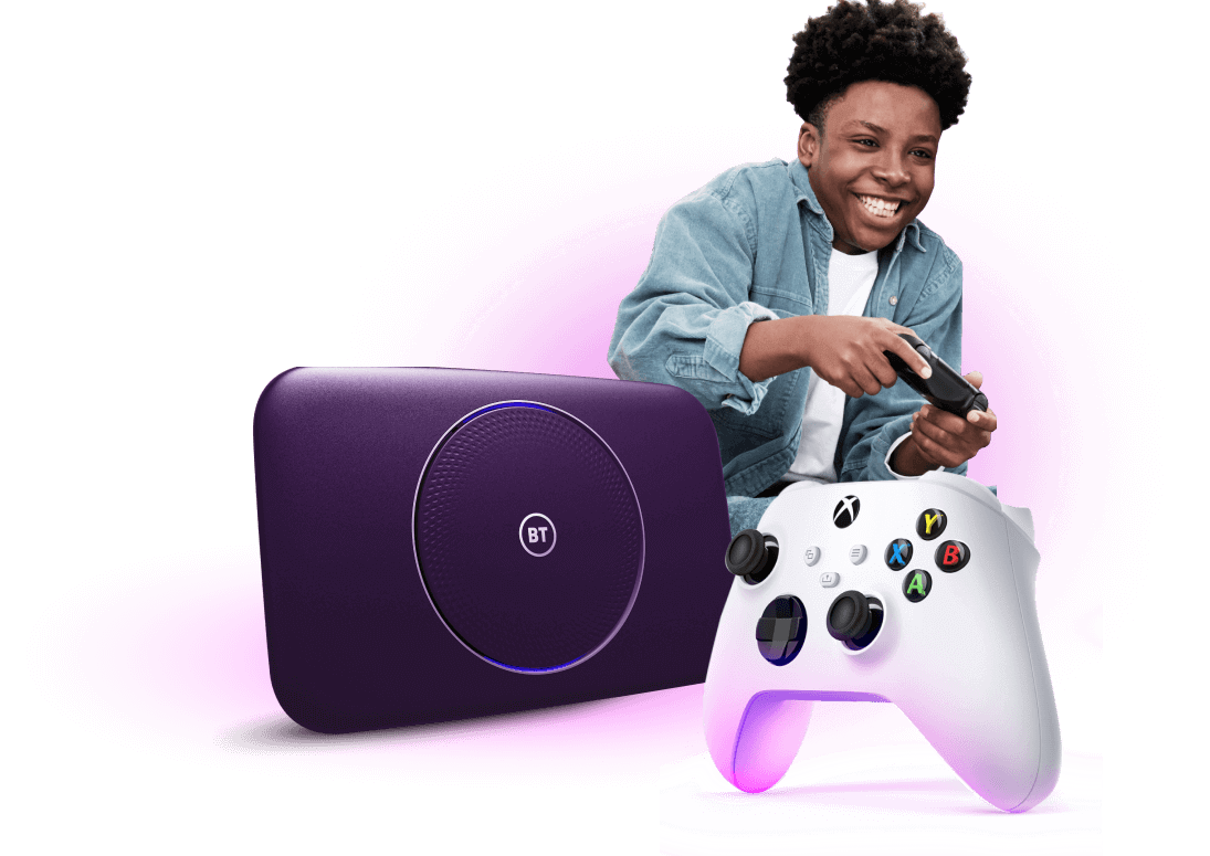BT broadband’s perfect for gaming