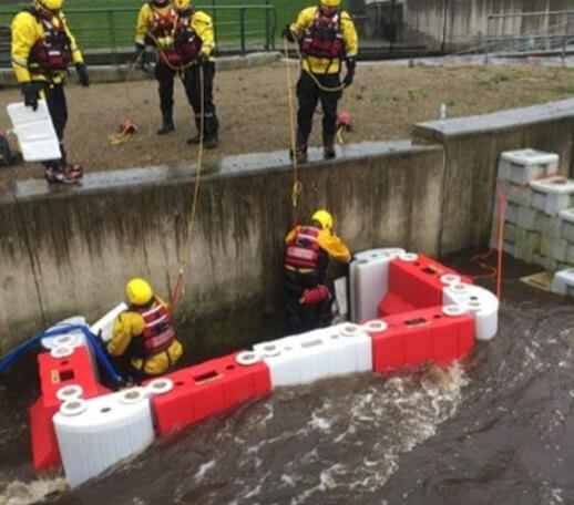 Emergency response team flood pods