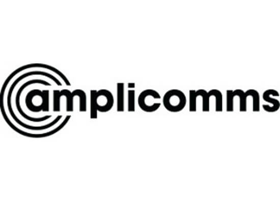 Company logo: Amplicomms