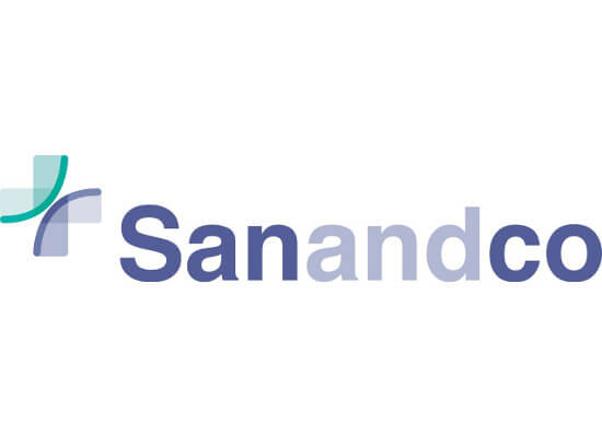 Company logo: Sanandco