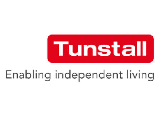 Company logo: Tunstall Healthcare