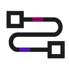 Icon - curvy line
