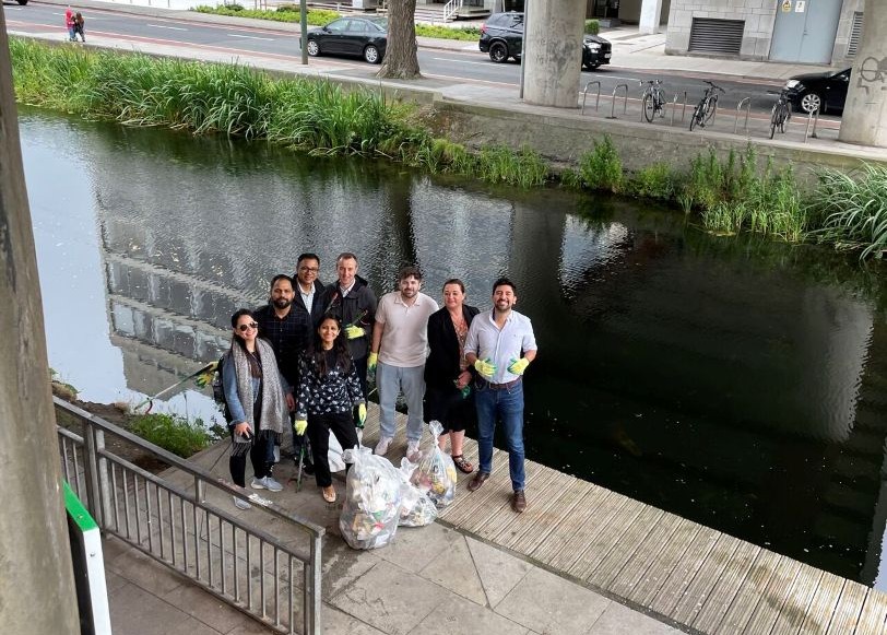 Clean-up events along Dublin’s local canals