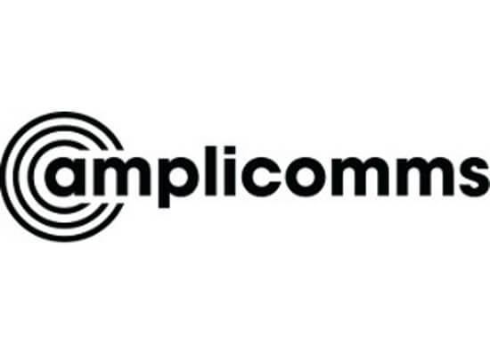 Company logo: Amplicomms