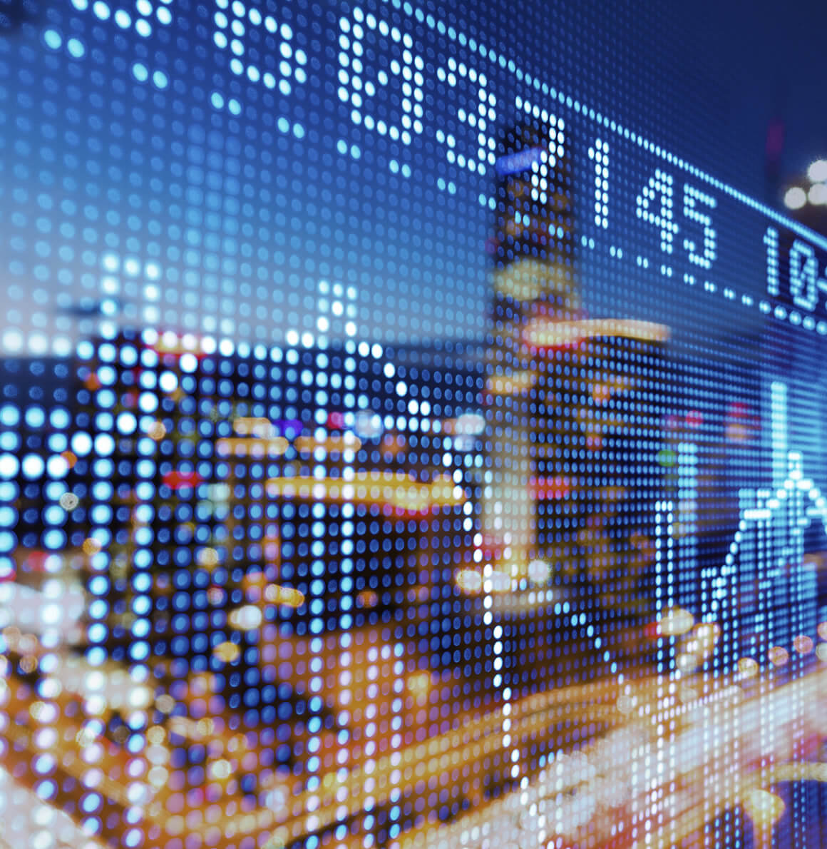 Stock exchange share price