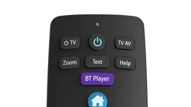 Blue light flashing on BT remote