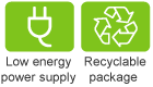 Recycle energy logos