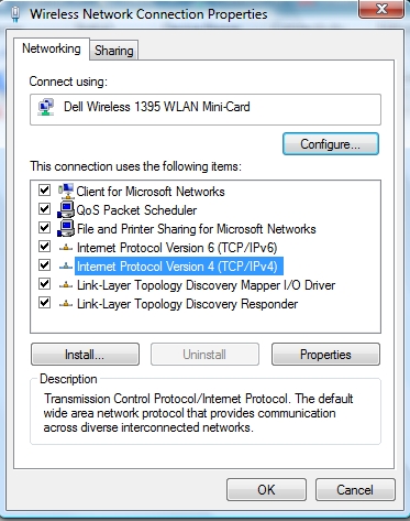 DNS settings