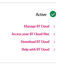 Download BT Cloud