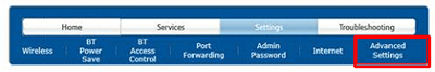 Set up port forwarding on the BT Hub