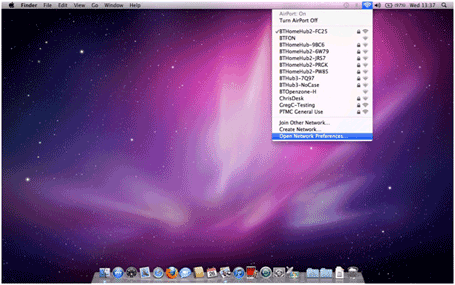 Check order of wireless networks - Mac OSX