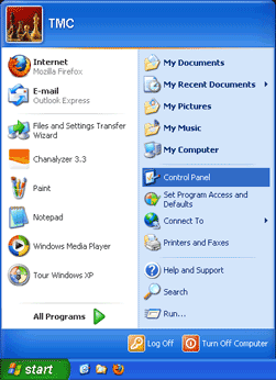 Connecting to a Hub wirelessly with a PC with Windows XP