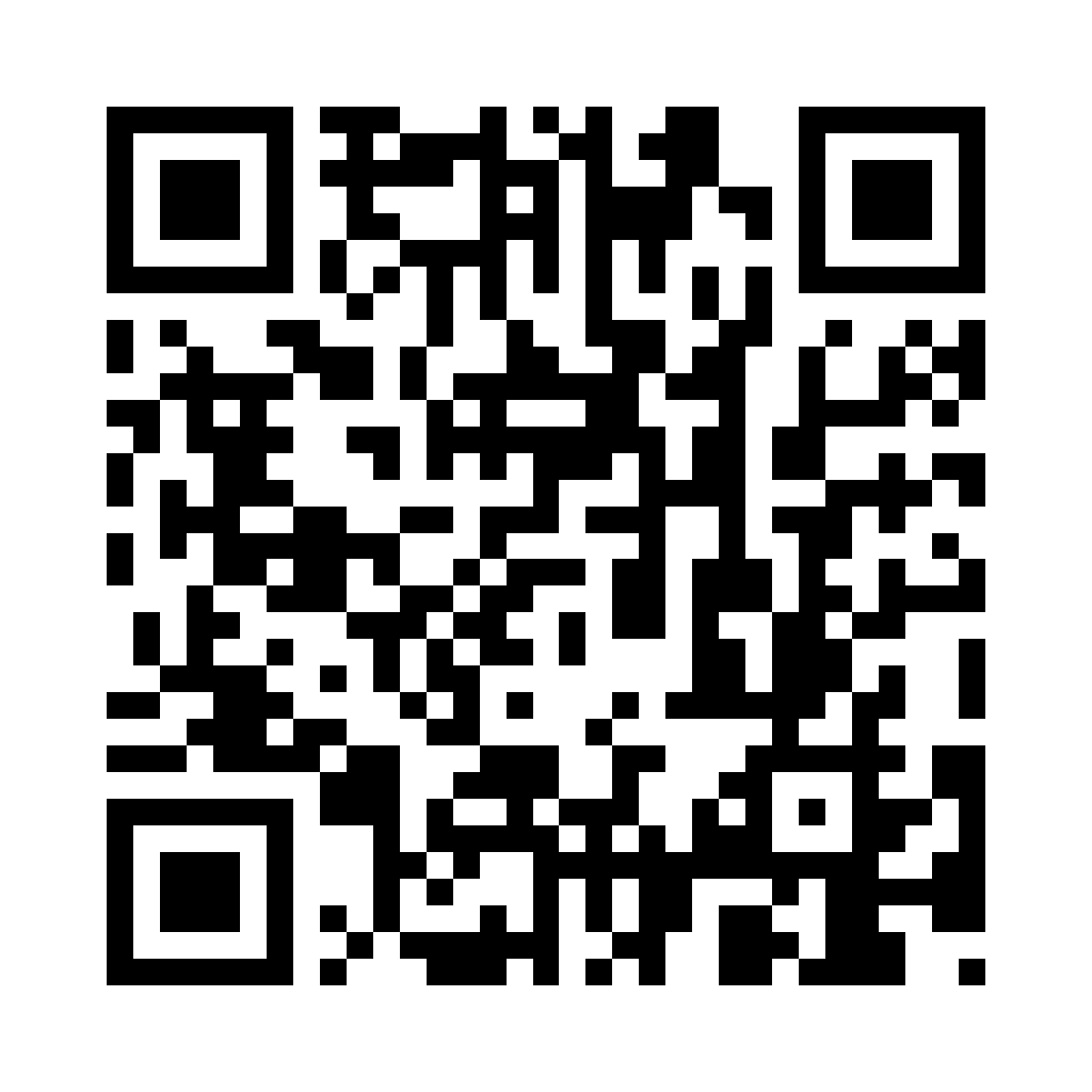 QR Code to download the app from Apple app store