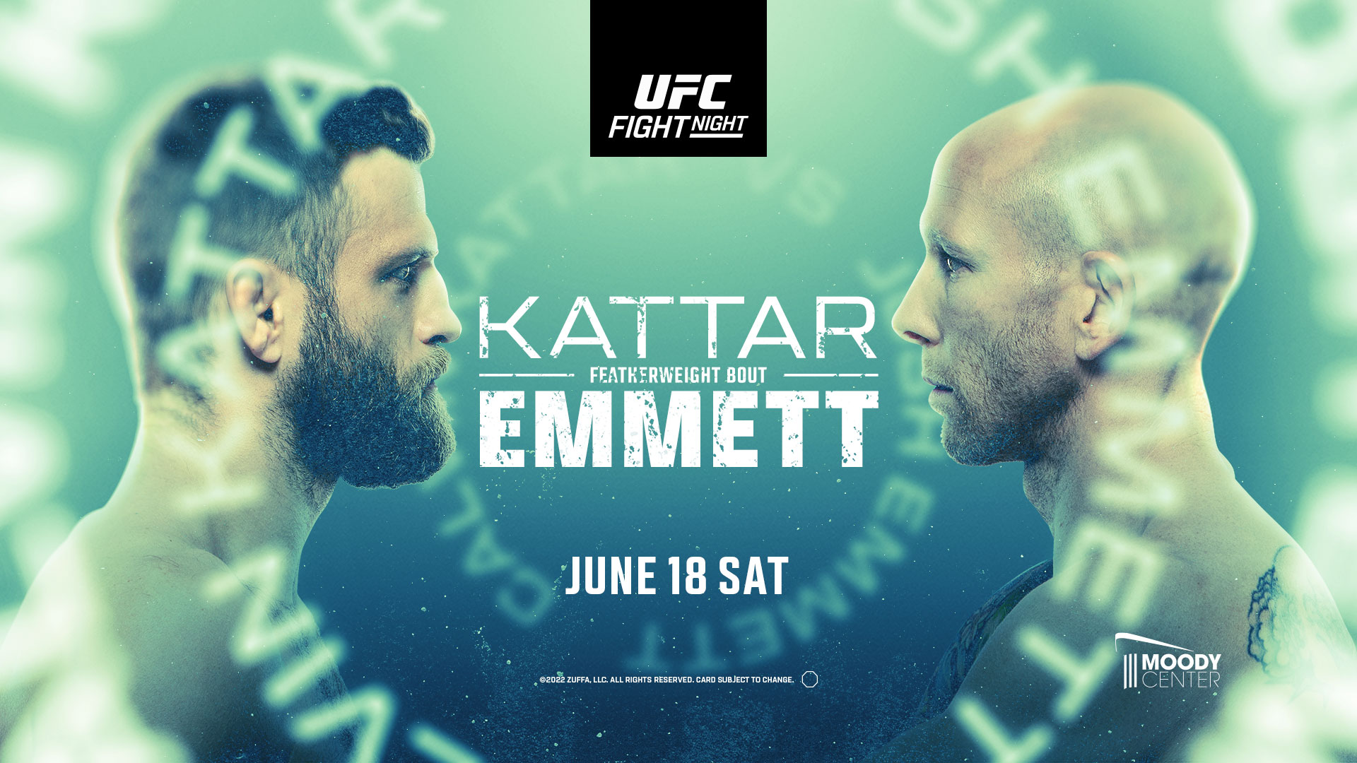 UFC Fight Night Kattar vs Emmett