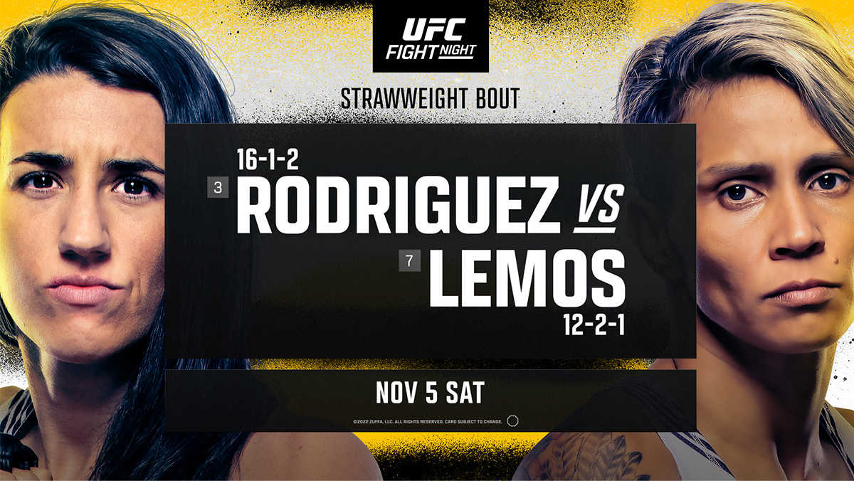 UFC Fight Night Rodriguez vs Lemos Live stream and full fight info on BT Sport