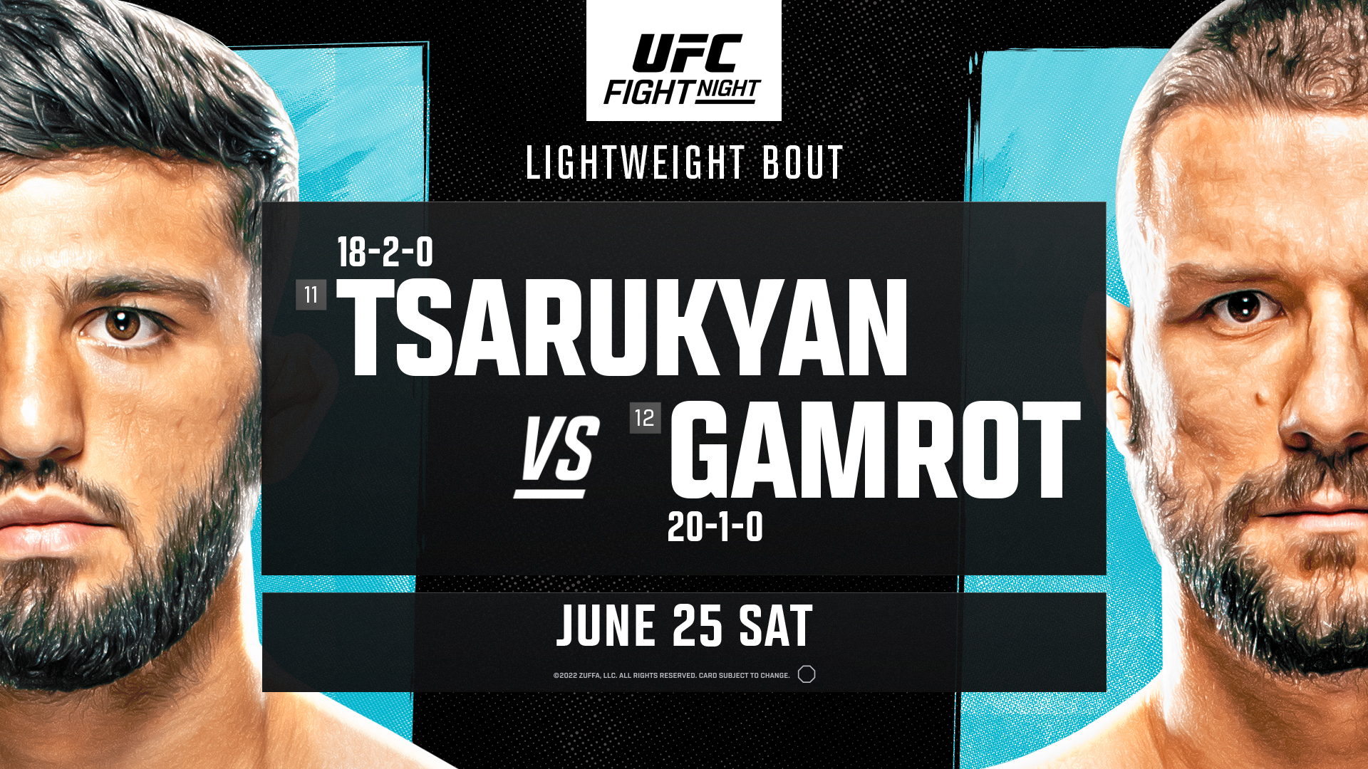 UFC Fight Night Tsarukyan vs Gamrot