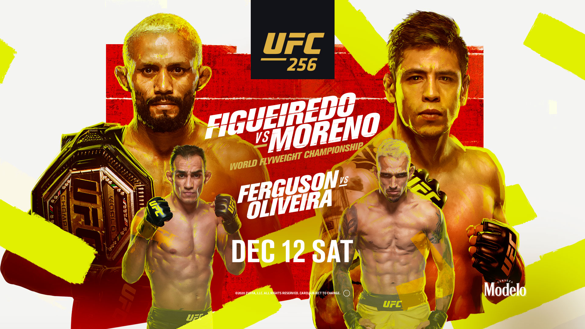 UFC 256 Figueiredo v Moreno
