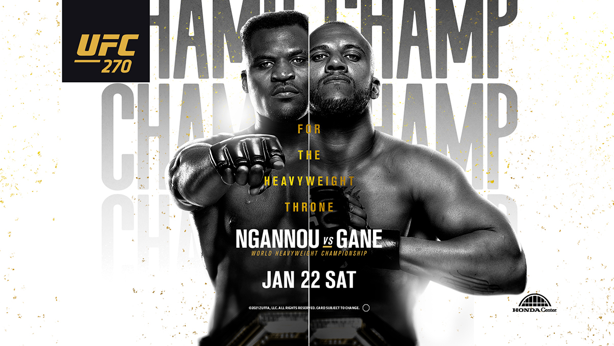 UFC 270 Ngannou vs Gane