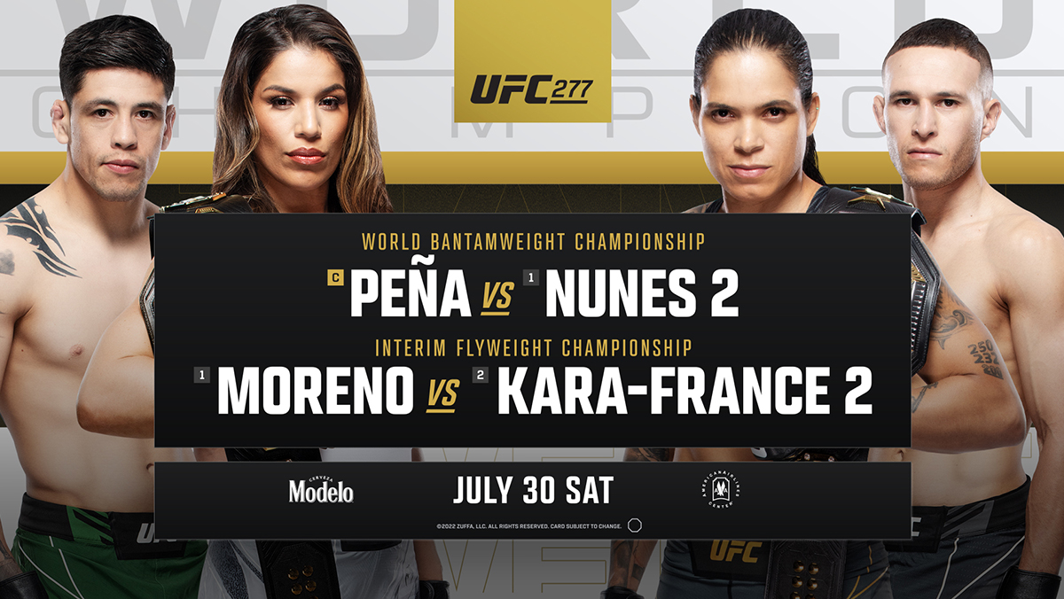 UFC 277 Pena vs Nunes 2