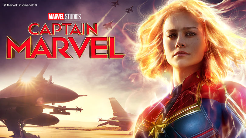 New Captain Marvel 2019 Movie Brie Larson New Marvel 8x12 24x36 Silk Poster N737