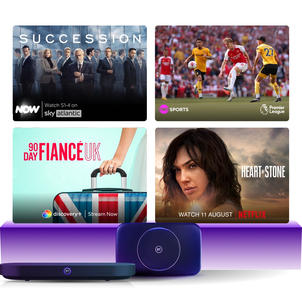 Our Best TV & Broadband Deals TV & Broadband Packages BT